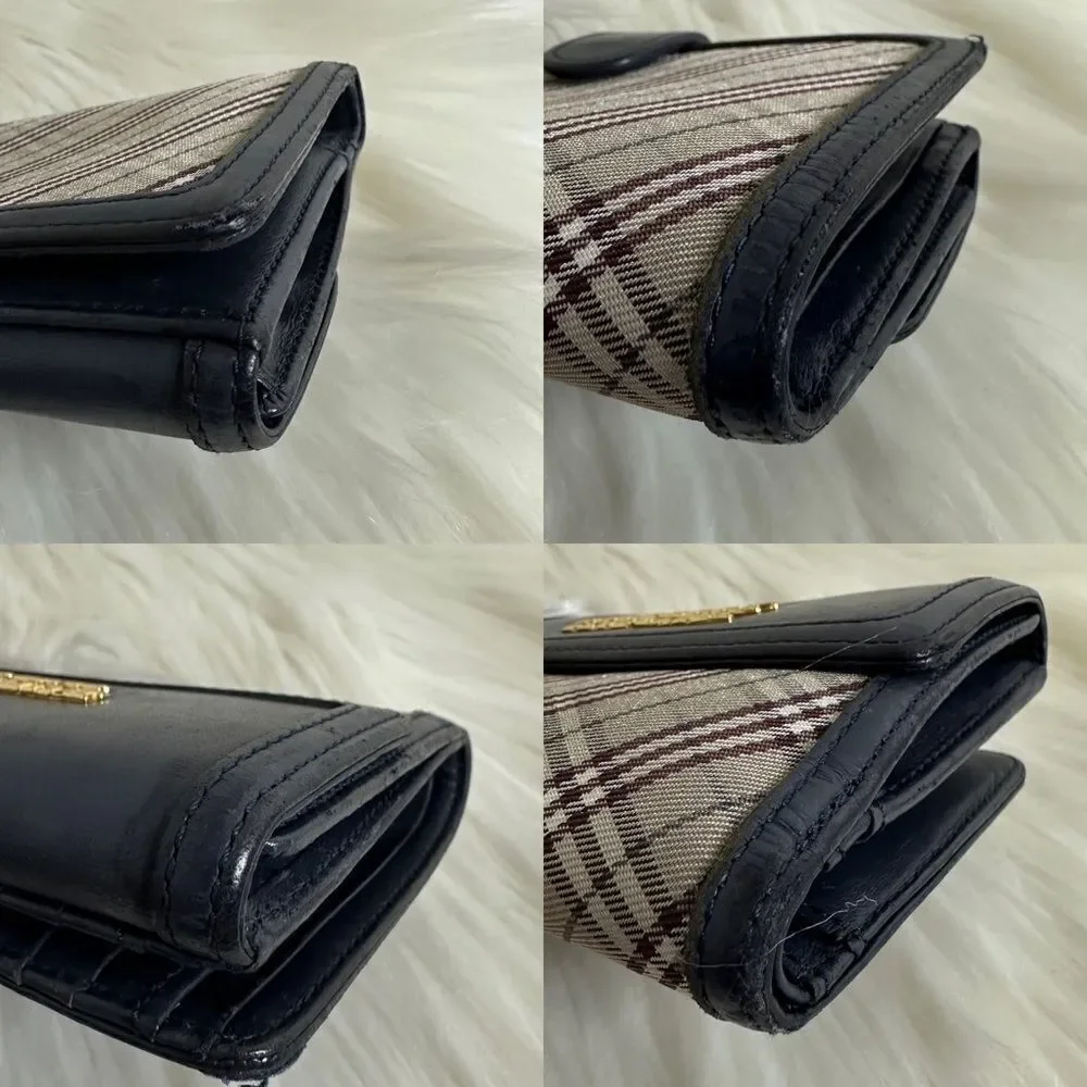 💯Authentic Burberry Blue Label Short Wallet 🍀